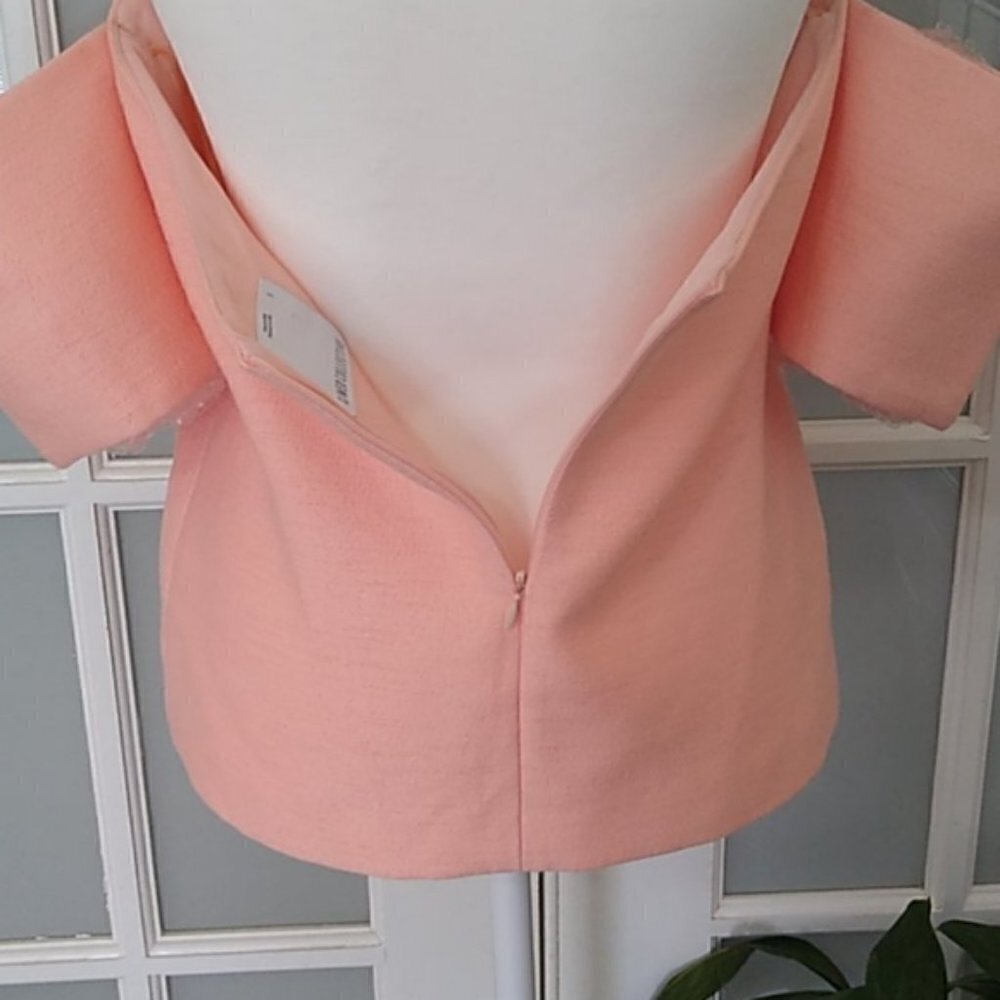 C/MEO Collective Perfect Lie Top in Peach/Pink - Picture 12 of 16